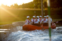 Team GB White Water Rafting
